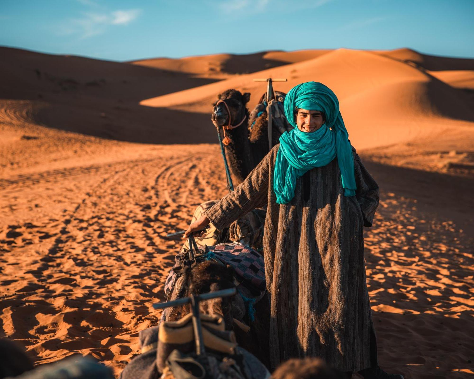 Erg Chebbi Khamlia Desert Camp 메르주가 외부 사진