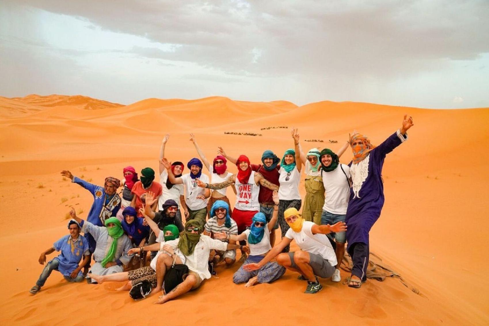 Erg Chebbi Khamlia Desert Camp 메르주가 외부 사진