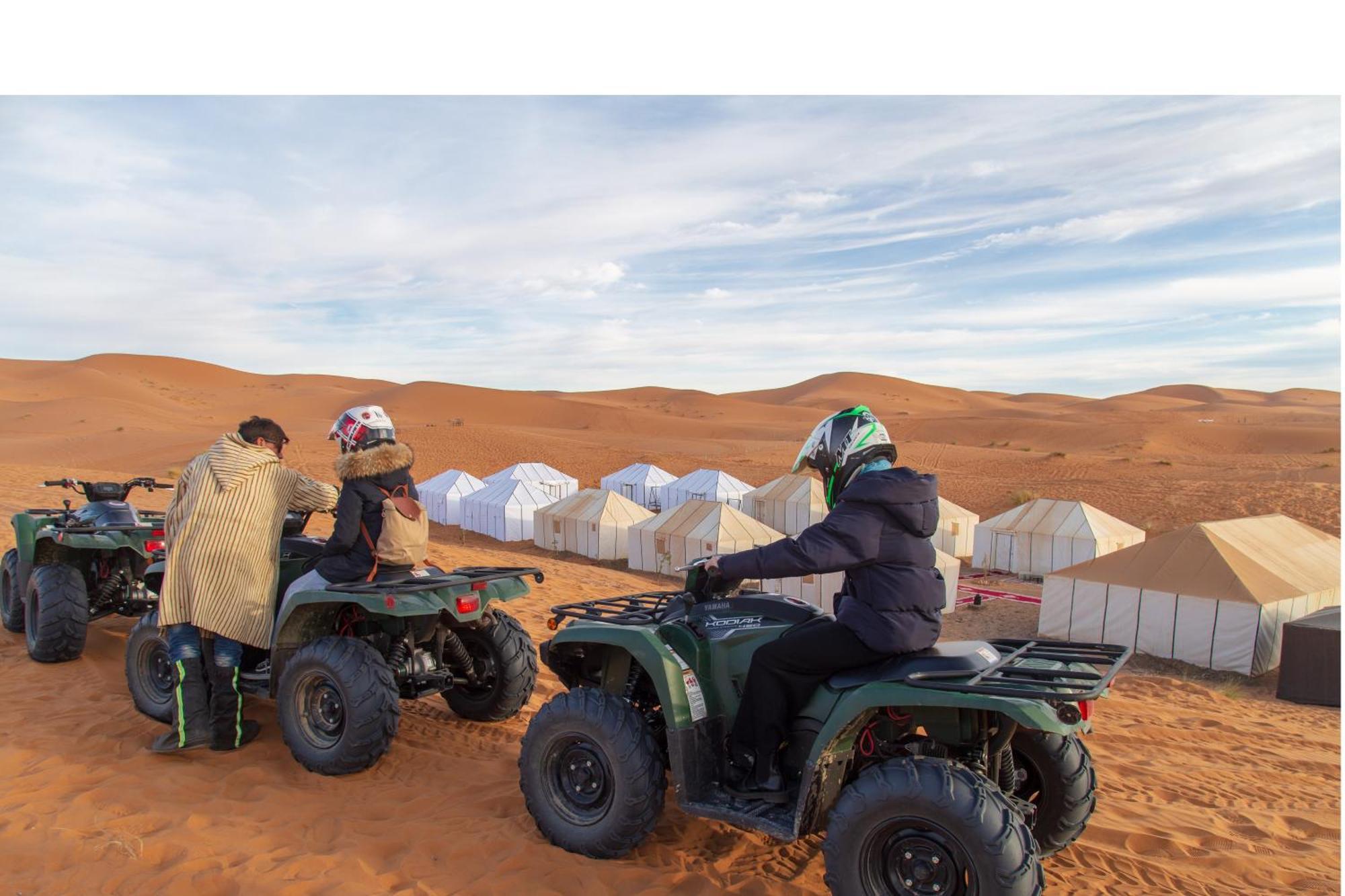 Erg Chebbi Khamlia Desert Camp 메르주가 외부 사진