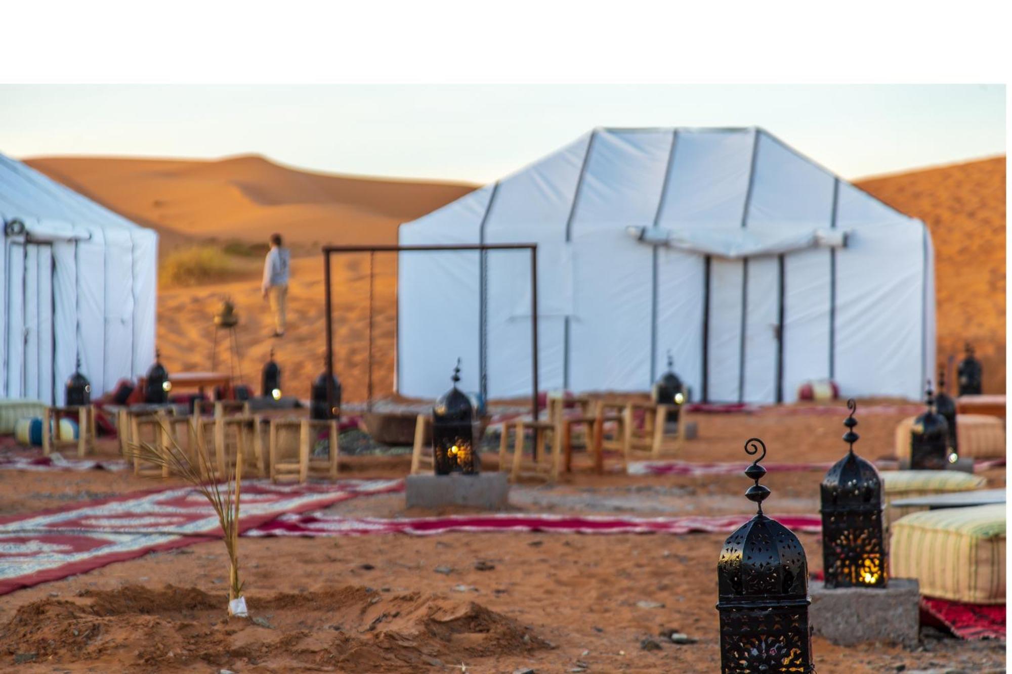Erg Chebbi Khamlia Desert Camp 메르주가 외부 사진